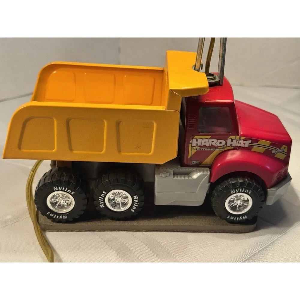 Very Rare Vintage Lot Of 2 HardHat Lamps contractors trucks 1989